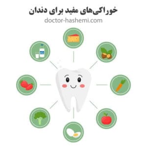 خوراکی‌های مفید برای دندان‌ها